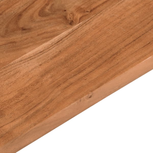 vidaXL Bordplate 160x30x3,8 cm rektangulær heltre akasie