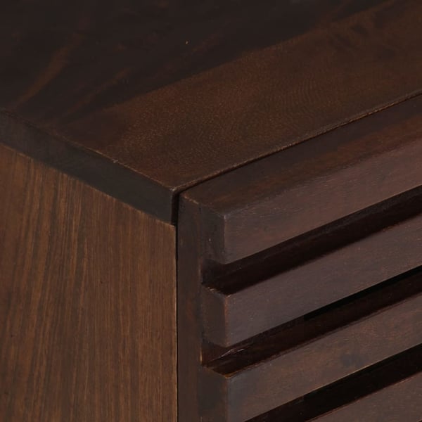 vidaXL Nattbord 40x34x46 cm heltre mango