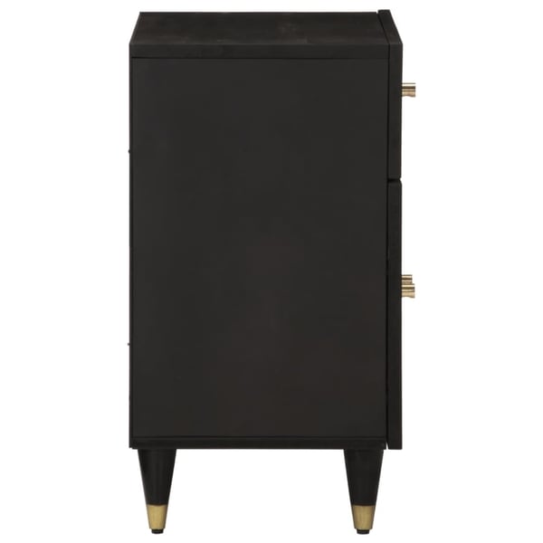 vidaXL Nattbord 50x33x60 cm heltre mango