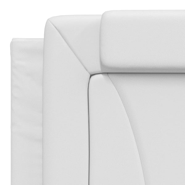 vidaXL gavlpude Viana 180 cm kunstlæder hvid
