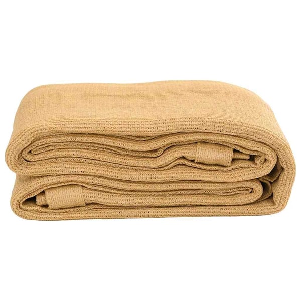 vidaXL Teltteppe sand 250x600 cm HDPE