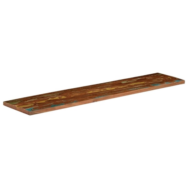 vidaXL Bordplate 140x30x3,8 cm rektangulær gjenvunnet heltre