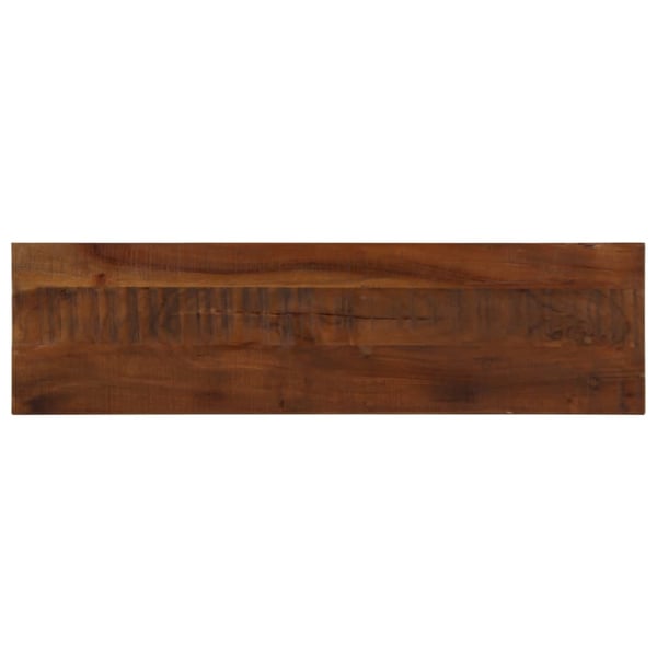 vidaXL bordplade 120x40x2,5 cm rektangulær massivt genbrugstræ