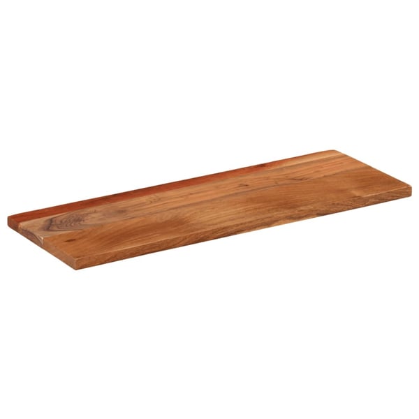vidaXL Bordplate 70x30x3,8 cm rektangulær heltre akasie