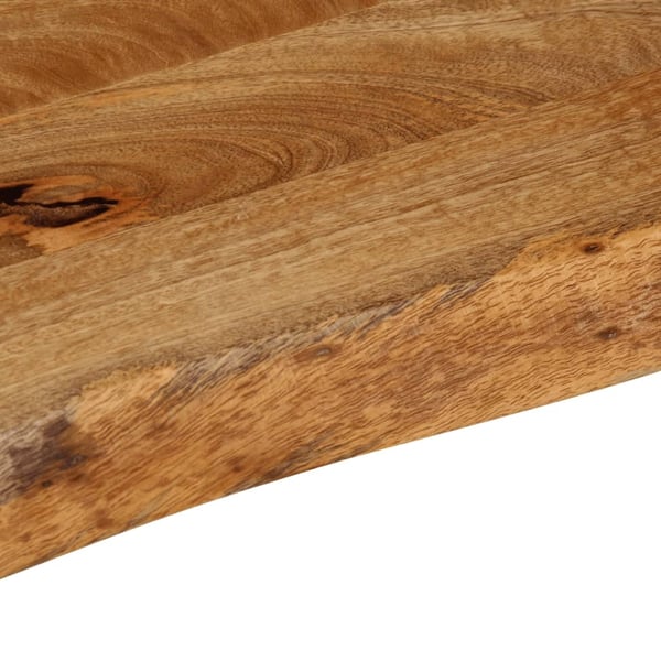 vidaXL Pöytälevy elävä reuna 140x40x2,5 cm täysi mangopuu