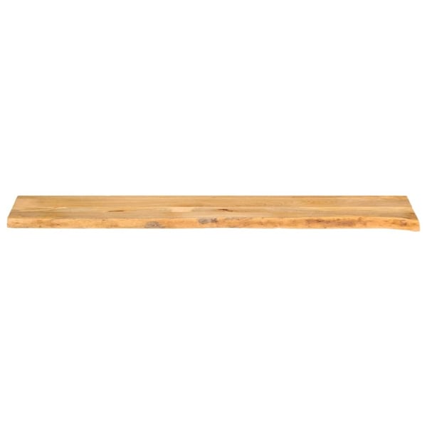 vidaXL Pöytälevy elävä reuna 140x40x2,5 cm täysi mangopuu