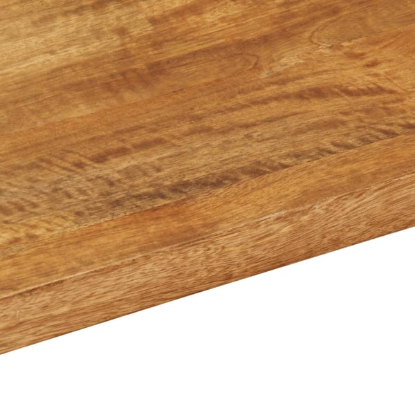 vidaXL Bordsskiva 90x70x3,8 cm rektangulär massivt mango-trä