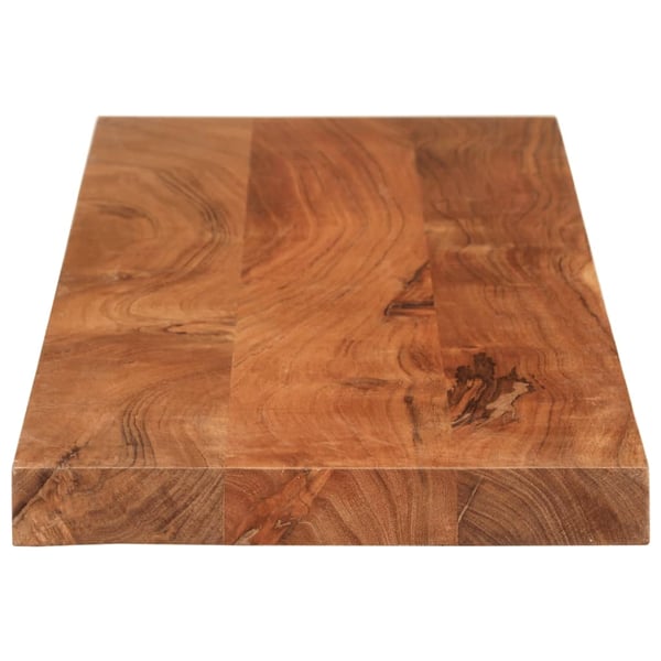 vidaXL Bordplate 110x20x3,8 cm rektangulær heltre akasie