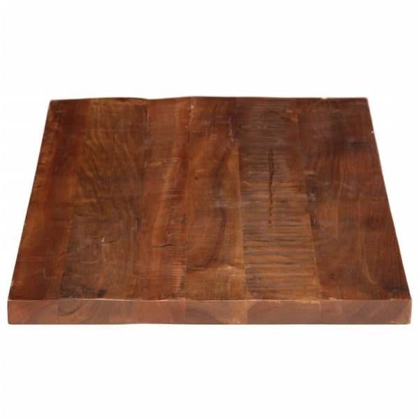 vidaXL Bordplate 100x70x2,5 cm rektangulær gjenvunnet heltre