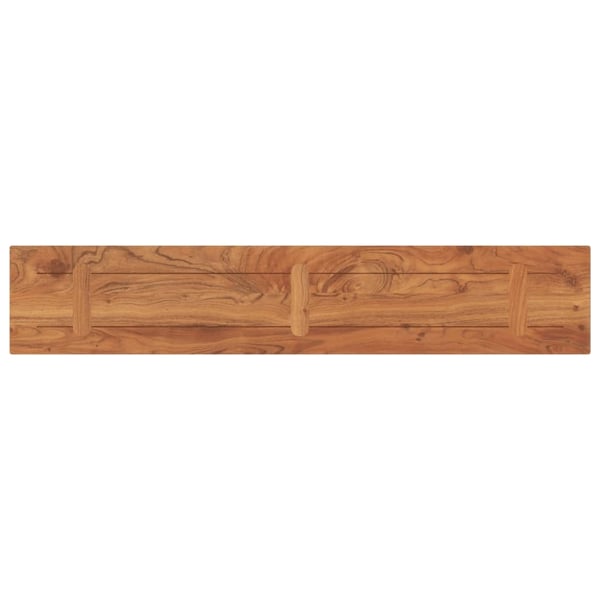 vidaXL Bordplate 140x30x3,8 cm rektangulær heltre akasie