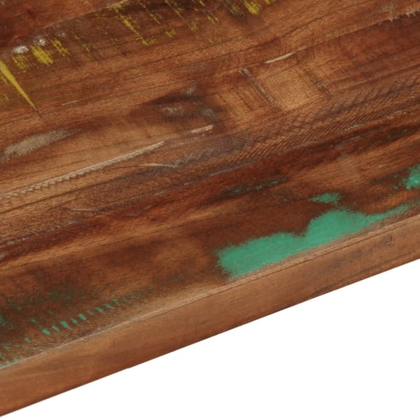 vidaXL Pöytälevy 110x60x3,8 cm suorakaide kierrätetty täyspuu