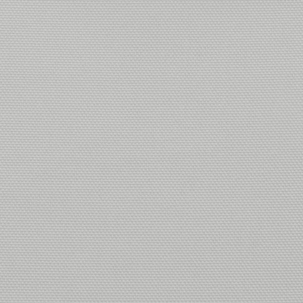 vidaXL solsejl 8x6 m 100 % polyesterstof lysegrå