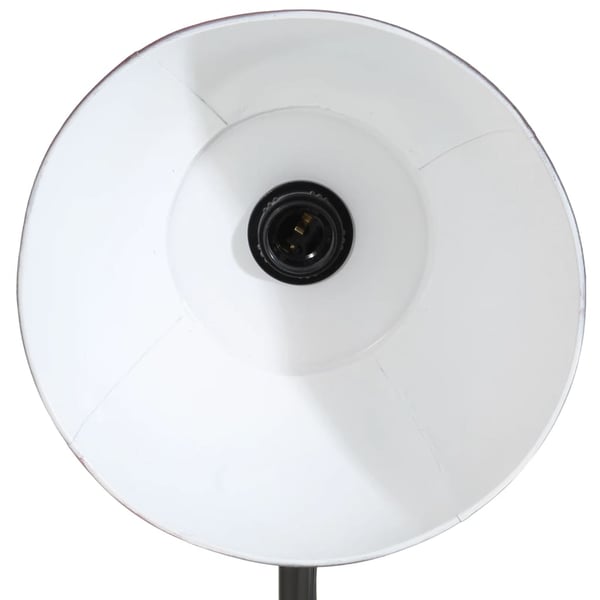 vidaXL Gulvlampe 25 W mørkerød 30x30x100-150 cm E27