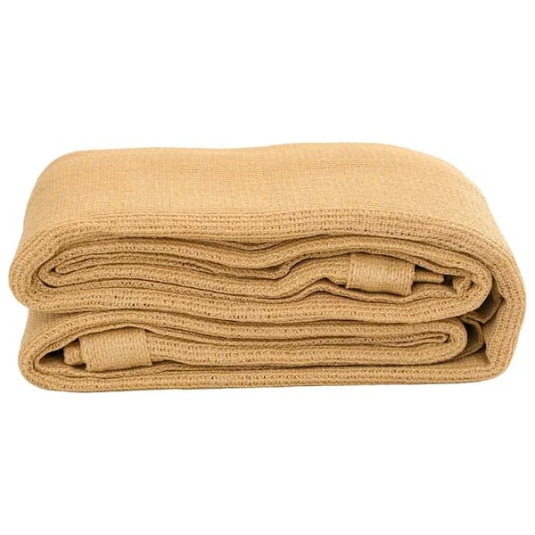 vidaXL Teltteppe sand 300x500 cm HDPE
