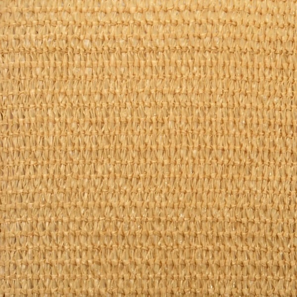vidaXL Solseil 160 g/m² rektangulær sand 2x4,5 m HDPE