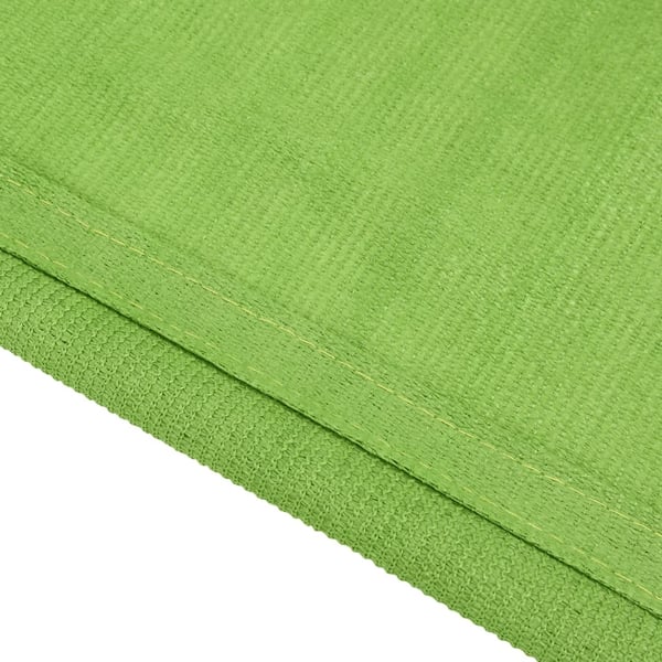 vidaXL Teltteppe lysegrønn 250x300 cm HDPE