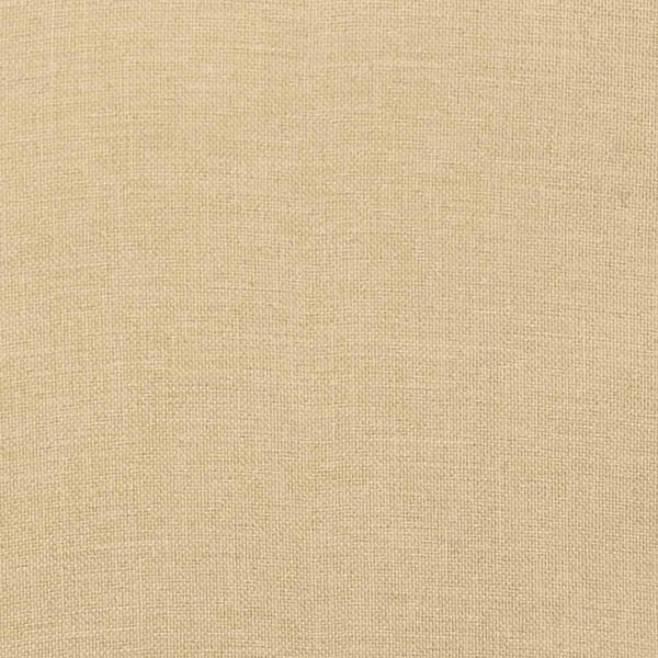 vidaXL hynde til liggestol 186x58x3 cm stof meleret beige