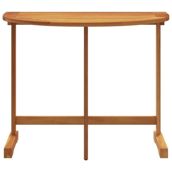 vidaXL Sammenleggbart balkongbord 90x60x72 cm heltre akasie