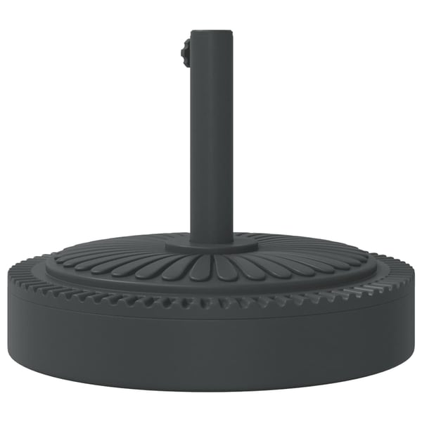 vidaXL Parasollfot for Ø38 / 48 mm stenger 25 kg rund