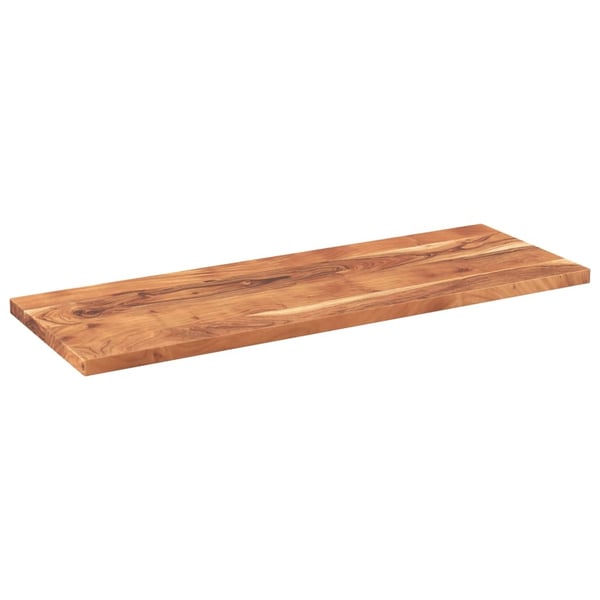 vidaXL bordplade 140x60x3,8 cm rektangulær massivt akacietræ