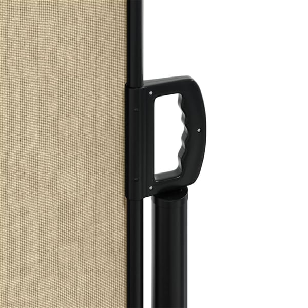 vidaXL sammenrullelig sidemarkise 140x300 cm beige