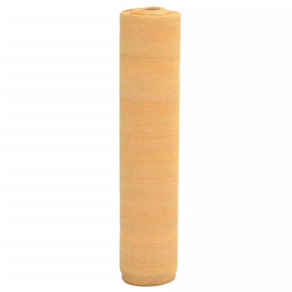 vidaXL Skjermnett sand 1x10 m HDPE 195 g/m²