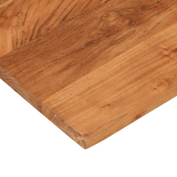 vidaXL Bordplate 70x70x3,8 cm firkantet heltre bøketre