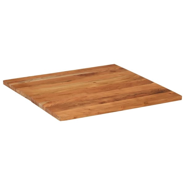 vidaXL Bordplate 70x70x3,8 cm firkantet heltre bøketre