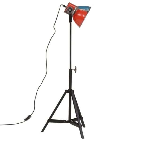 vidaXL Lattialamppu 25 W monivärinen 35x35x65/95 cm E27