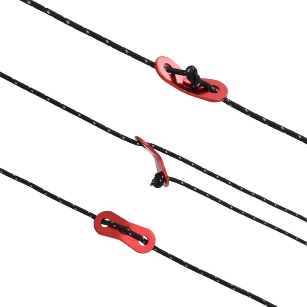vidaXL Barduner med refleksstrimler og skiftenøkler 50 m 3 mm