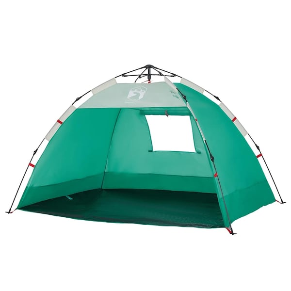 vidaXL 2-personers campingtelt vandtæt quick-release grøn