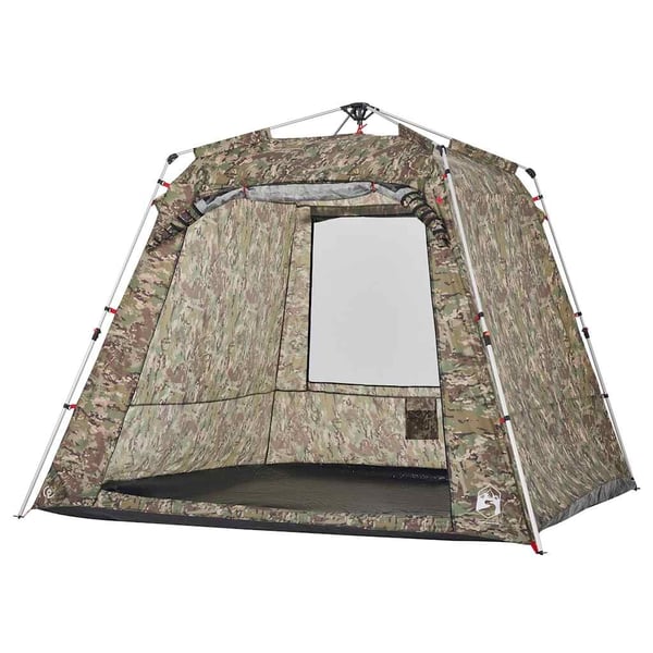 vidaXL 4-personers fisketelt quick-release camouflage