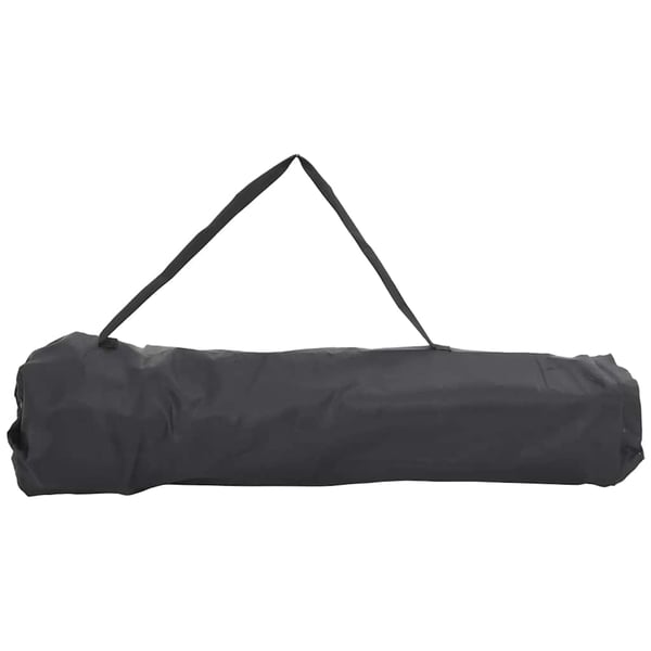 vidaXL campingstole med lommer 2 stk. foldbar grå