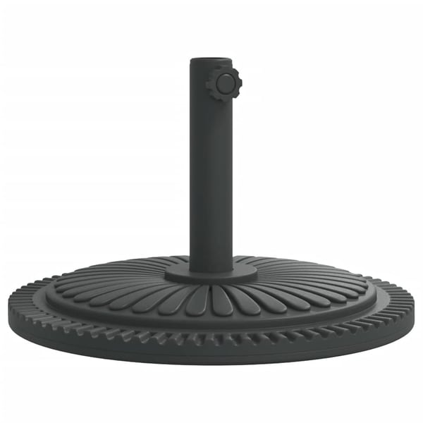 vidaXL parasolfod Ø38/48 mm stænger 12 kg rund