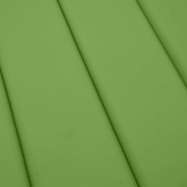 vidaXL Solsängsdyna melerad grön 200x60x4 cm tyg