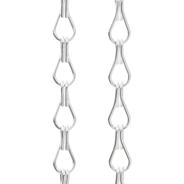 vidaXL Fluenett med kjede 90x212 cm aluminium