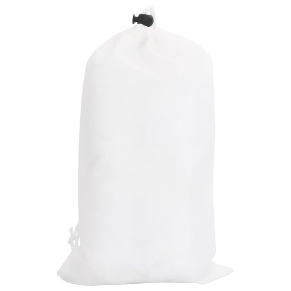 vidaXL Kamuflasjenett med oppbevaringspose 753x199 cm hvit
