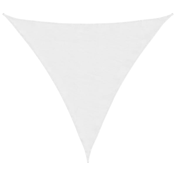 vidaXL solsejl 2x2x2 m 100 % polyesterstof hvid