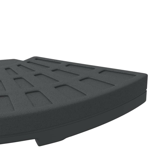 vidaXL vægtplade til parasolfod med håndtag 20 kg