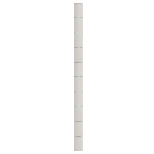 vidaXL Kontrollmatte for ugress hvit 2x100 m PP