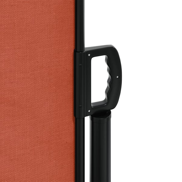 vidaXL Uttrekkbar sidemarkise terrakotta 160x1000 cm