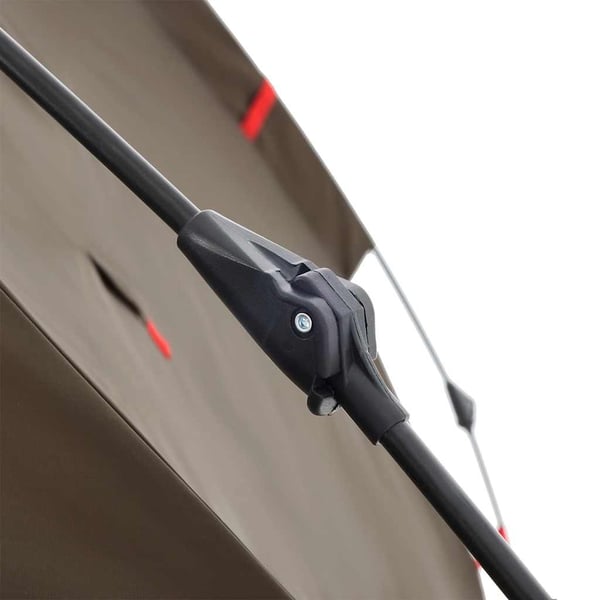 vidaXL 4-personers fisketelt quick release brun