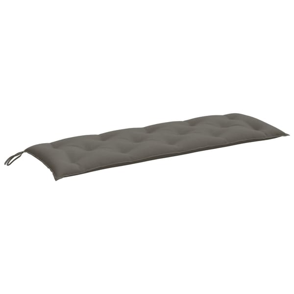 vidaXL hynde til havebænk 150x50x7 cm stof meleret mørkegrå