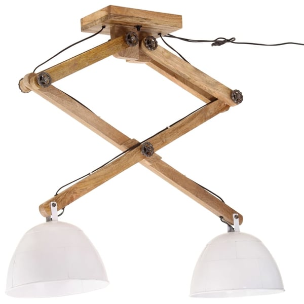 vidaXL Taklampe 25 W hvit 29x18x85 cm E27