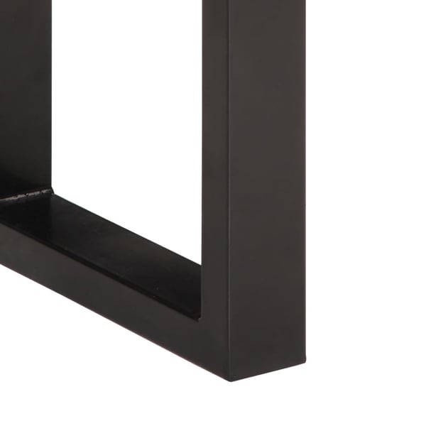 vidaXL Benk 160 cm heltre akasie og stål