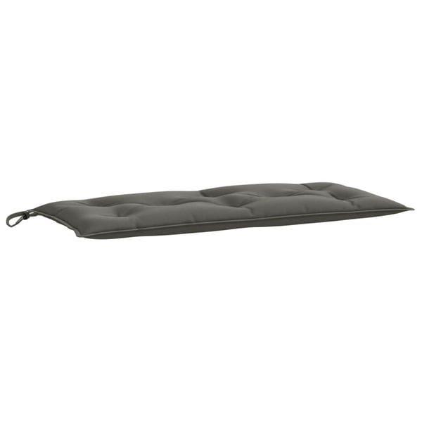 vidaXL hynde til havebænk 100x50x7 cm stof meleret mørkegrå