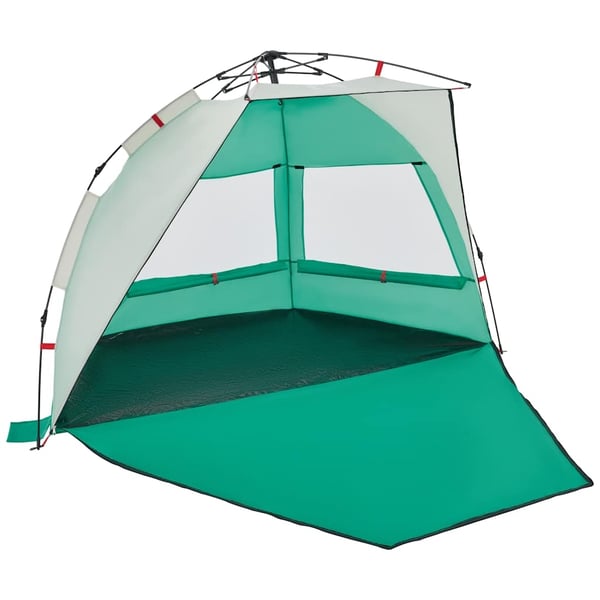 vidaXL 2-personers campingtelt vandtæt quick-release grøn