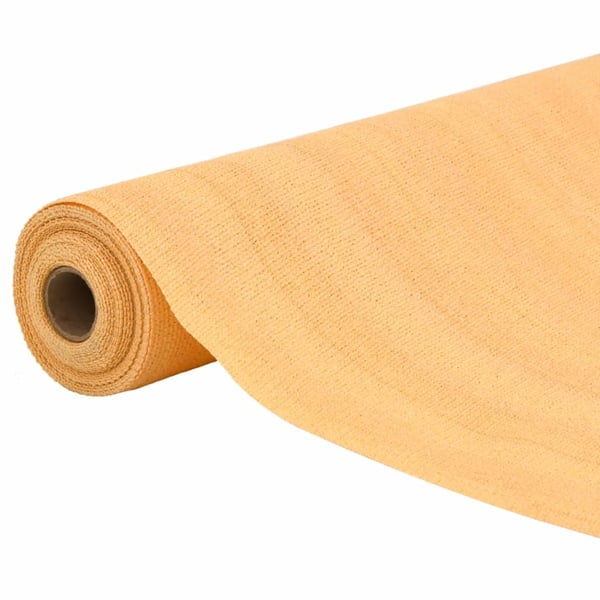 vidaXL Skjermnett sand 1,2x10 m HDPE 195 g/m²