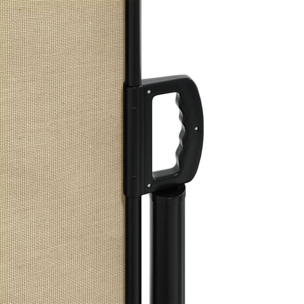 vidaXL Uttrekkbar sidemarkise 120x1000 cm beige
