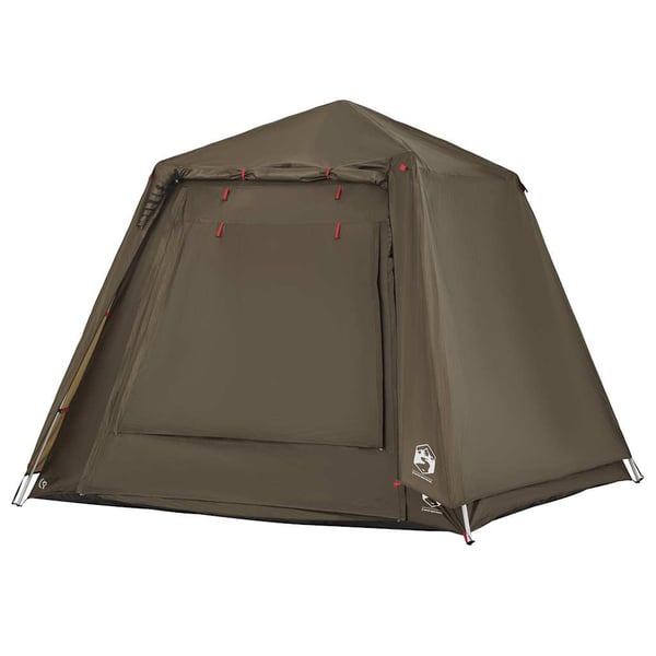 vidaXL 4-personers fisketelt quick release olivengrøn